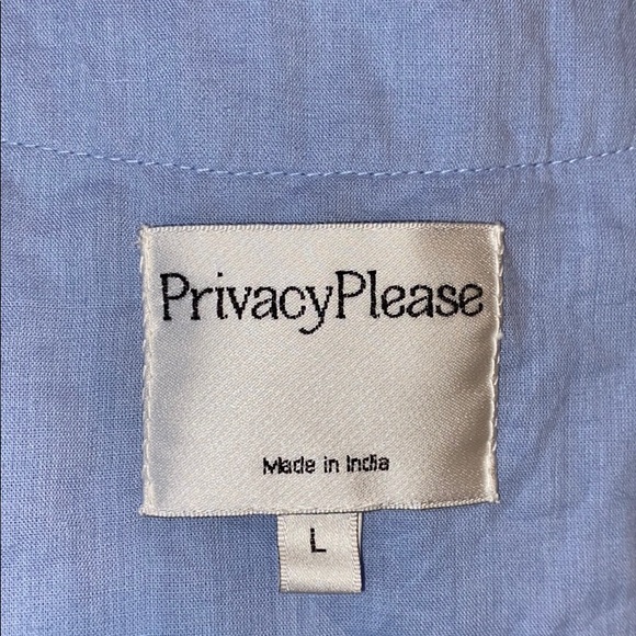 Privacy Please cropped shirt - Picture 3 of 3